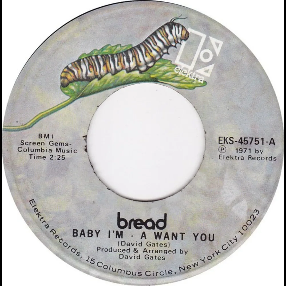 Bread - Baby I'm - A Want You