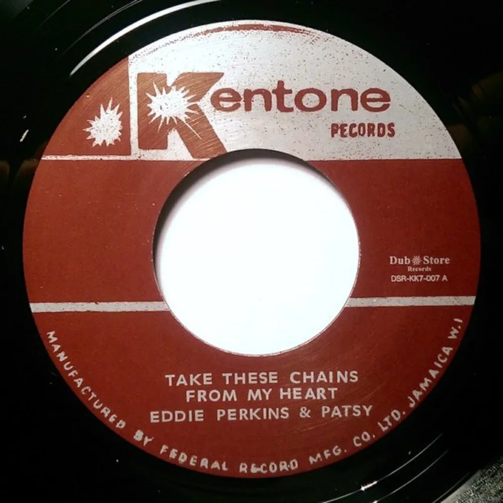 Eddie Perkins & Patsy - Take These Chains From My Heart / I Am Blue