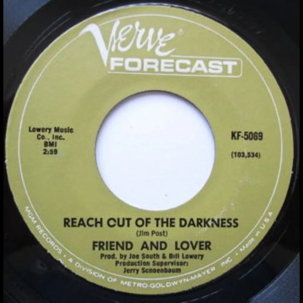 Friend And Lover - Reach Out Of The Darkness / Time On Your Side