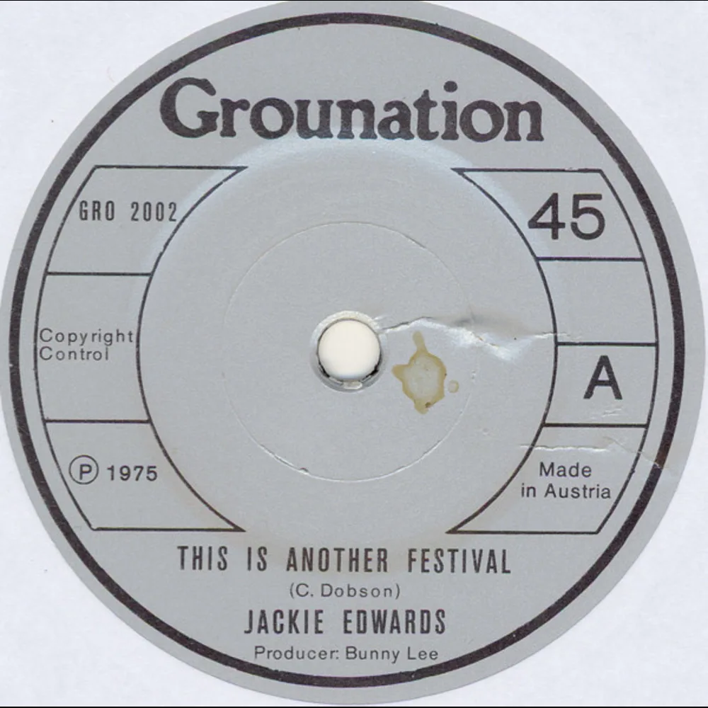 Jackie Edwards - This Is Another Festival
