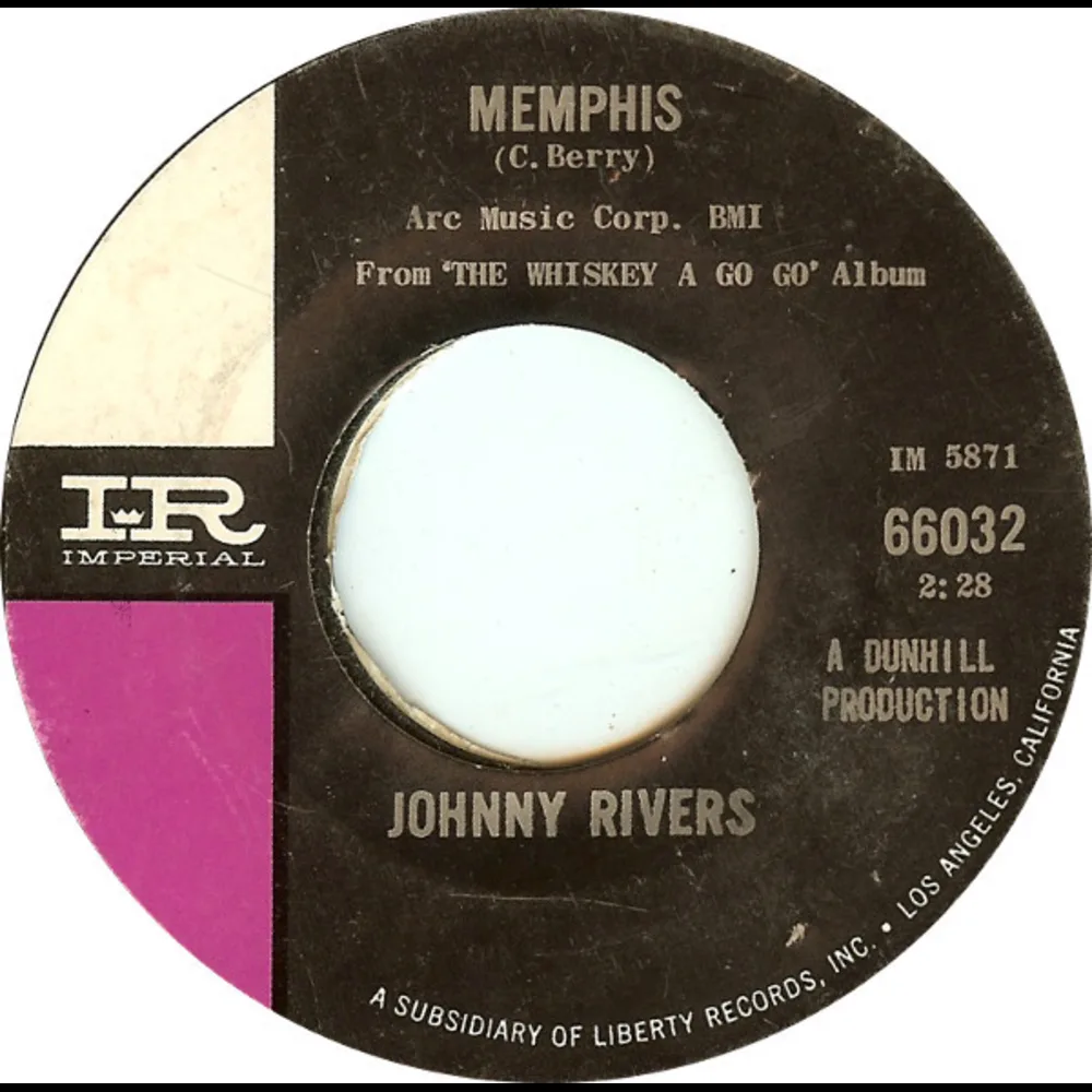 Johnny Rivers - Memphis / It Wouldn't Happen With Me