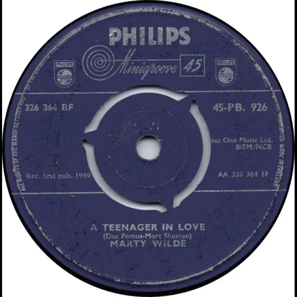 Marty Wilde - A Teenager In Love