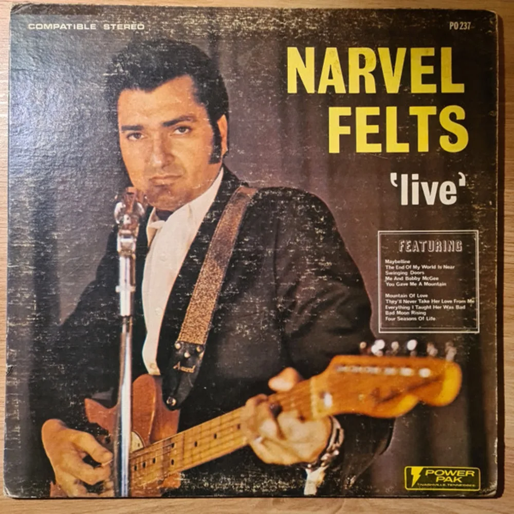 Narvel Felts - 'Live'