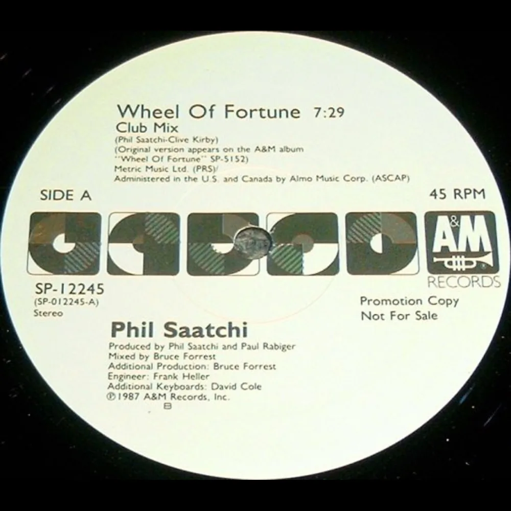 Philip Saatchi - Wheel Of Fortune