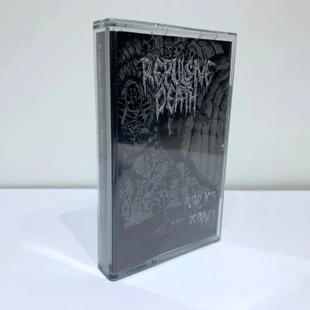 Repulsive Death - Putrid Acts Of Depravity (Cassette, Album, RE, Ltd, Num) - Blazing Obscurity Production – BO-013
