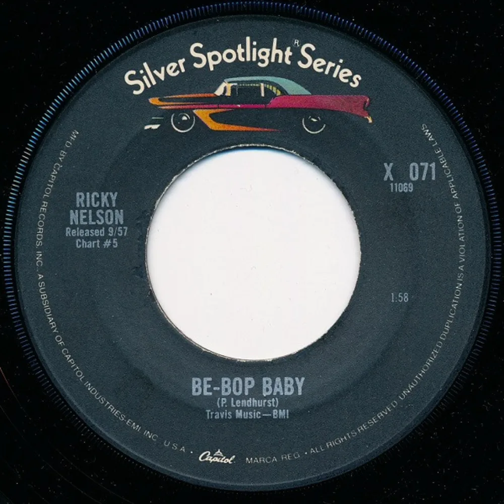 Ricky Nelson - Be-Bop Baby / Stood Up