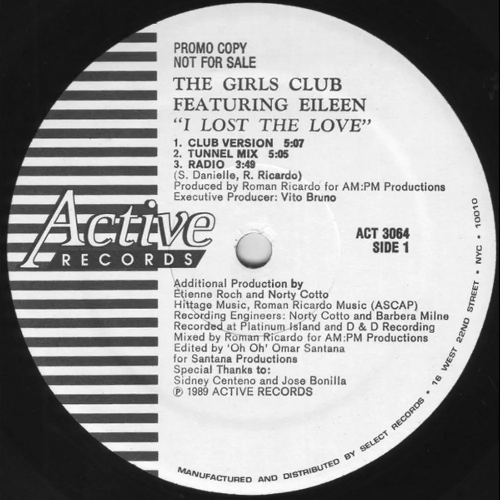 The Girls Club Featuring Eileen Esquilin - I Lost The Love