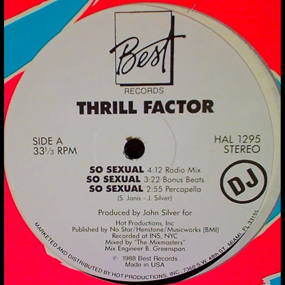Thrill Factor - So Sexual
