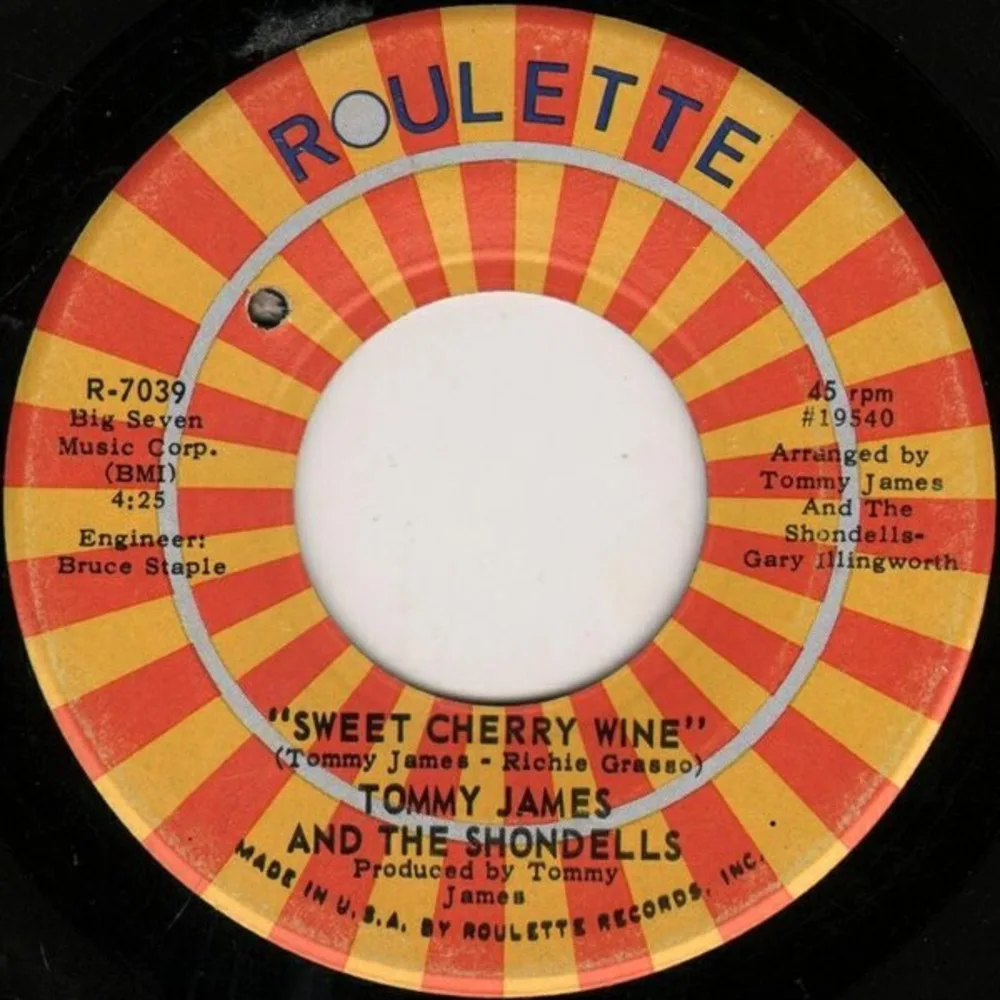 Tommy James And The Shondells - Sweet Cherry Wine / Breakaway