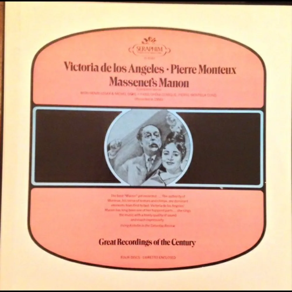 Victoria De Los Angeles • Pierre Monteux - Massenet's Manon