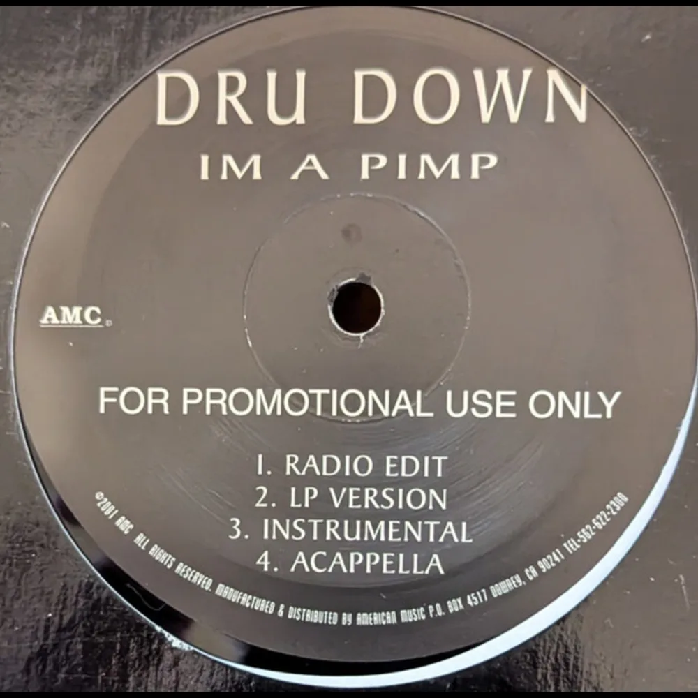 Dru Down - I'm A Pimp / Money