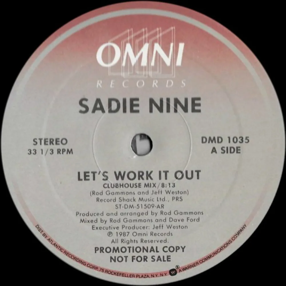 Sadie Nine - Let's Work It Out