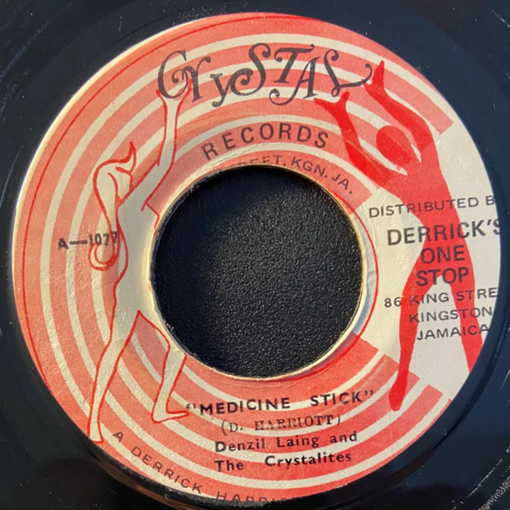 Denzil Laing And The Crystalites / The Crystalites - Medicine Stick / Short Cut