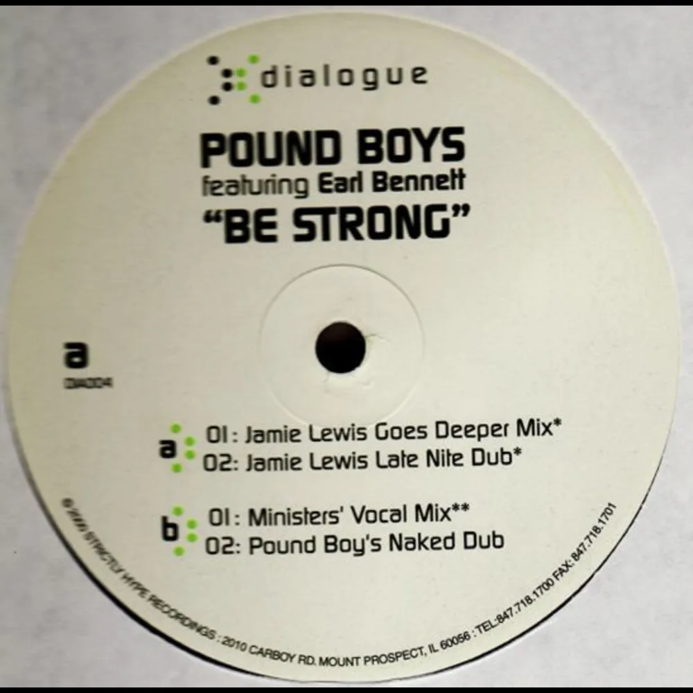 Pound Boys Featuring Earl Bennett - Be Strong
