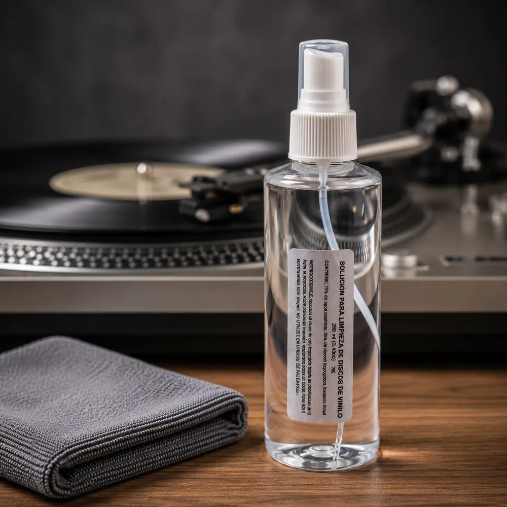 Solución de limpieza de discos de vinilo - 250ml